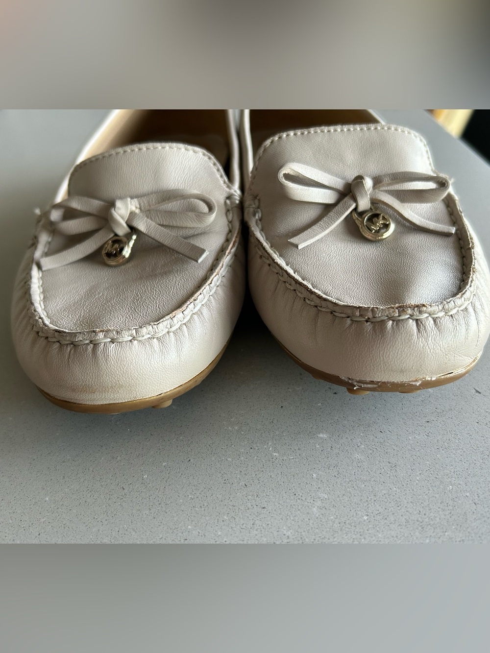 Michael Michael Kors Fulton leather moccasins sz 7.5 - Picture 9 of 14